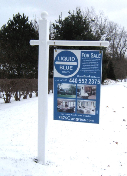 real estate signage. Our signs are 24″x36″,