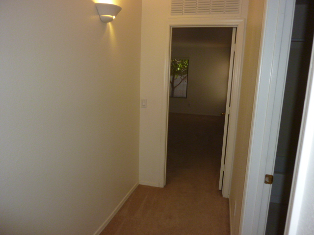 Hallway to master bedroom